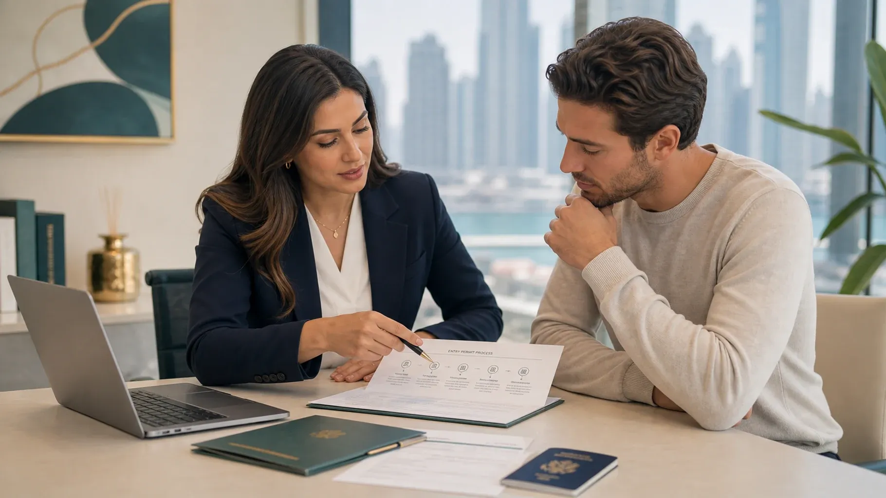Dubai entry permit services consultation